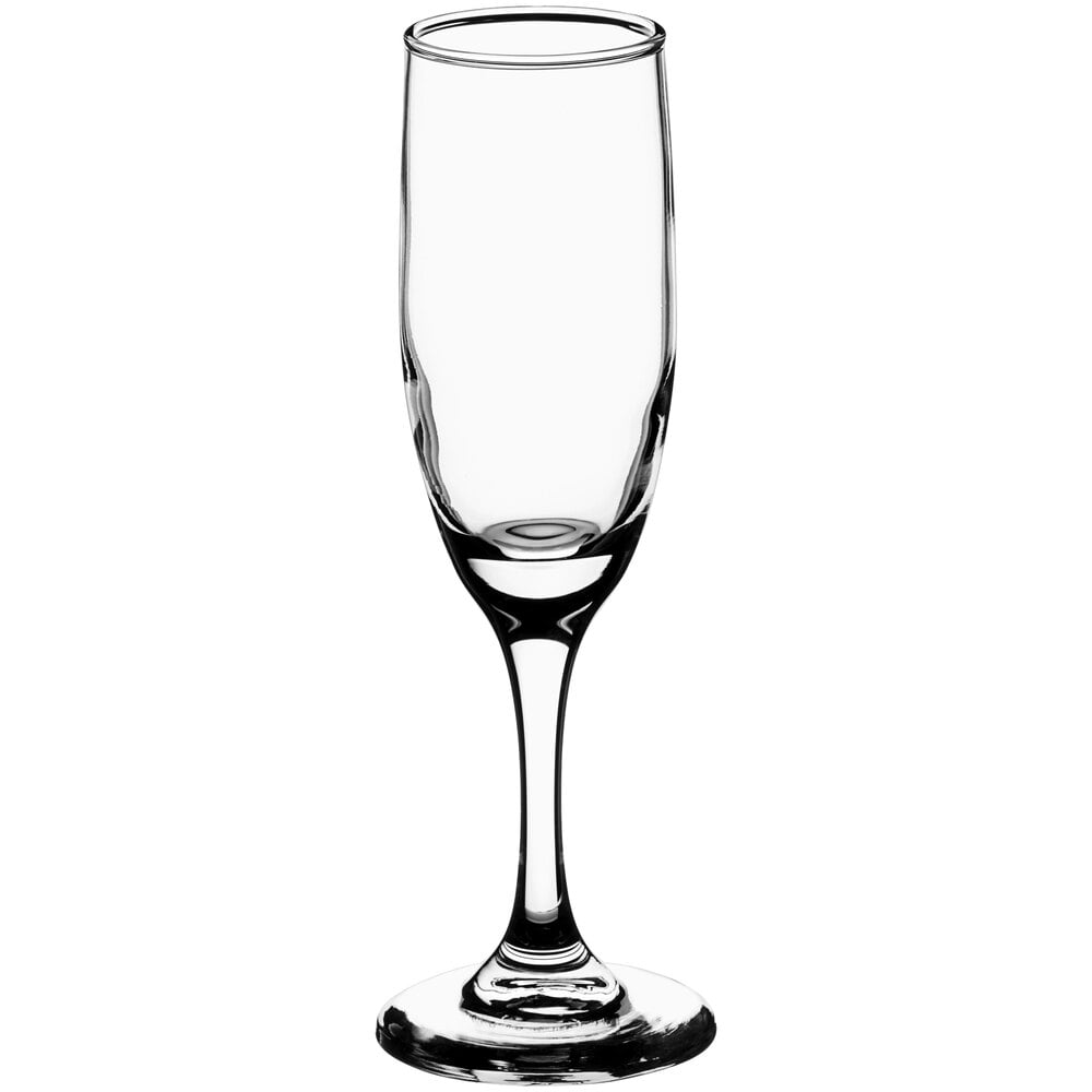 Acopa 6 oz. Classic Flute Glass - 12/Case