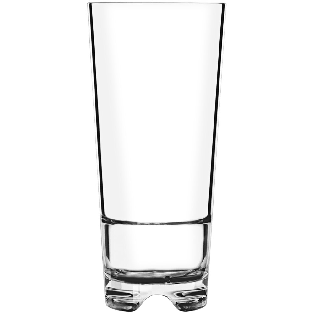 Libbey Infinium DX 16 oz. Tritan™ Plastic Stackable Cooler Glass - 12/Case