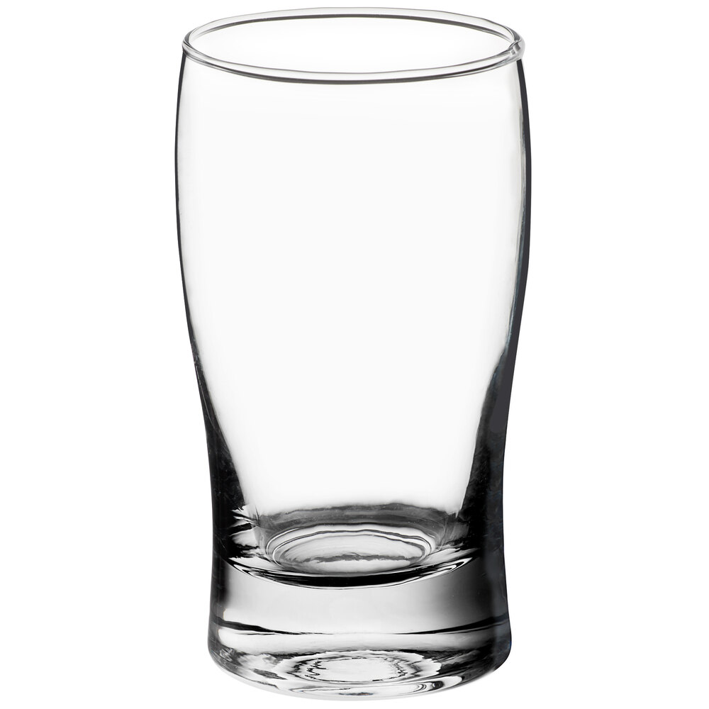 Acopa 5.5 oz. Customizable Pub Beer Tasting Glass - 4/Pack
