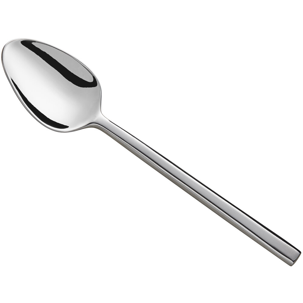 Acopa Phoenix 6 1/2" 18/0 Stainless Steel Forged Teaspoon - 12/Pack