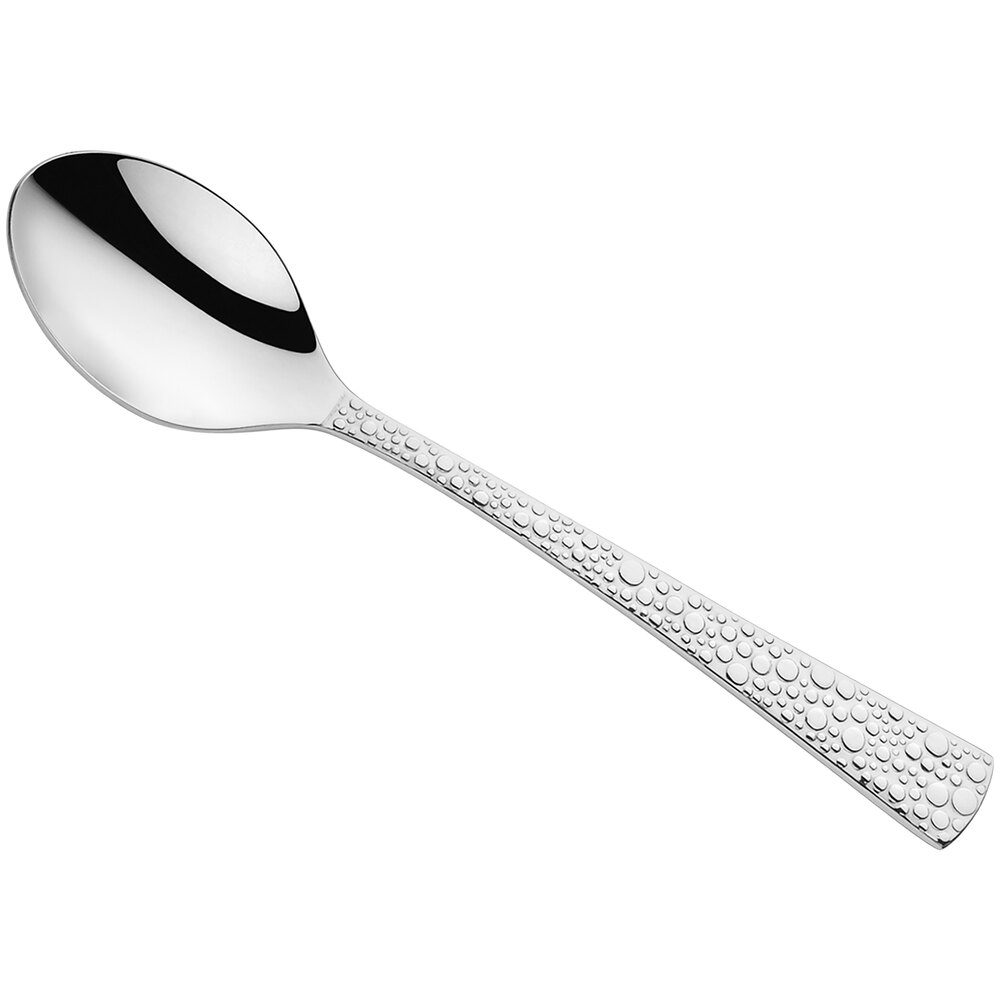 Amefa Livia Ronda 5 9/16" 18/10 Stainless Steel Extra Heavy Weight Medium Teaspoon - 12/Case