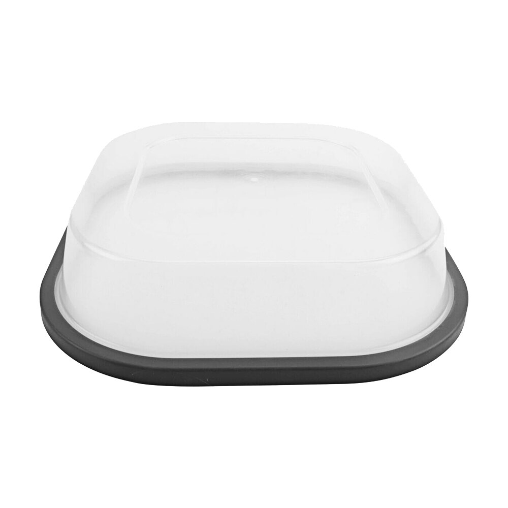 Evolution by G.E.T. Clear Polypropylene Square Reusable Lid for SB-48 Bowls - 48/Case