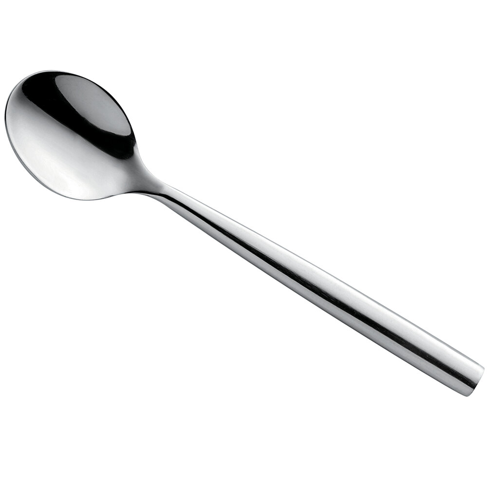 Amefa Carlton 5 1/2" 18/0 Stainless Steel Heavy Weight Teaspoon - 12/Case