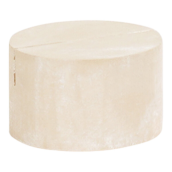 Cal-Mil Newport 2" x 1 1/4" White-Washed Pine Wood Card Holder