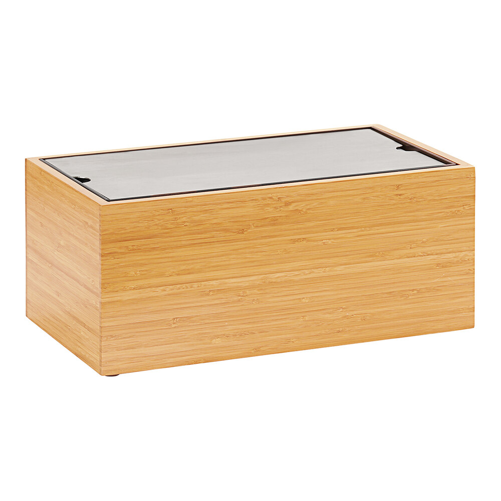 Cal-Mil Bamboo 17 1/4" x 9 1/2" x 7 3/4" Bamboo Wood Cold Housing Frame with Liner