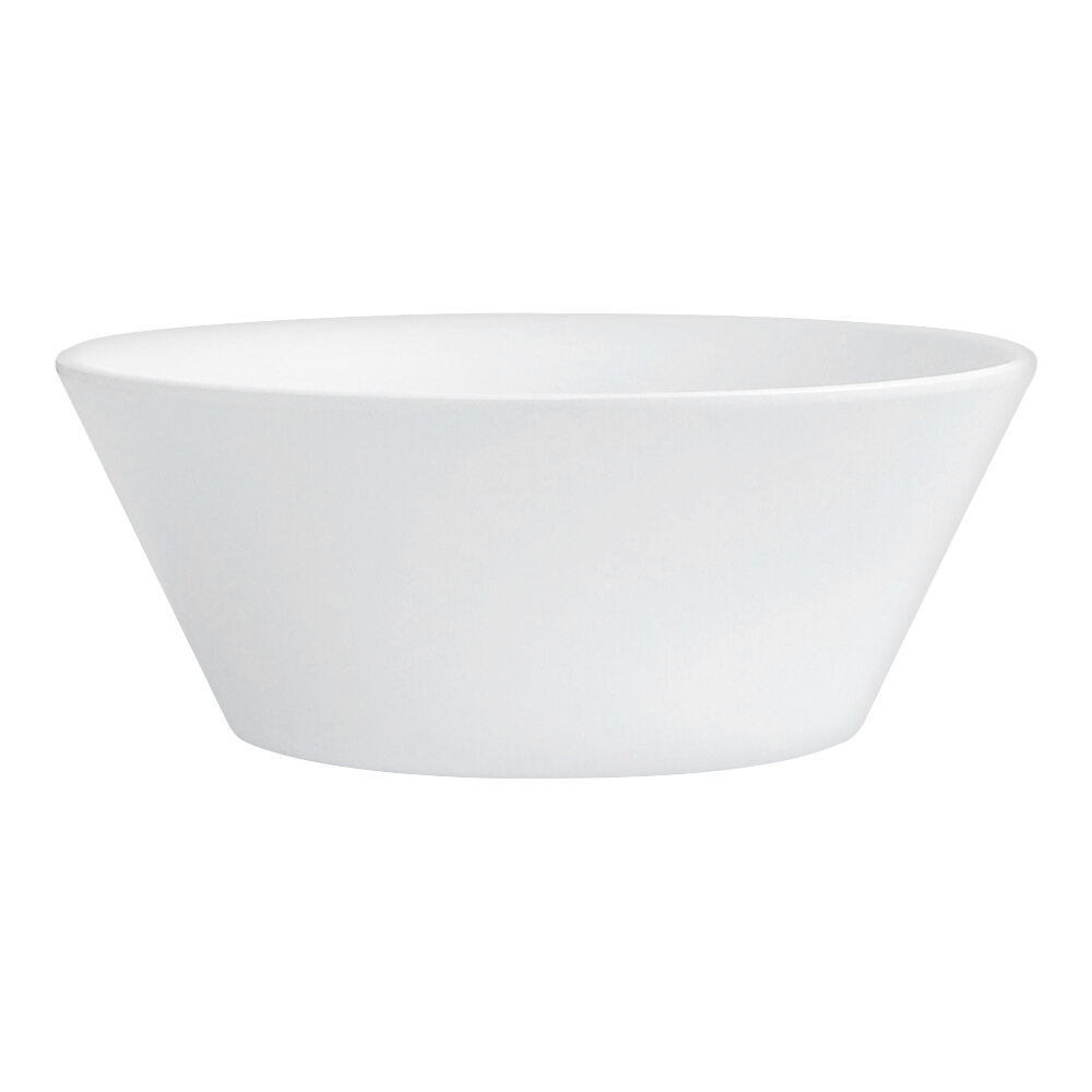 Cal-Mil 28 oz. White Classic Coupe Melamine Bowls