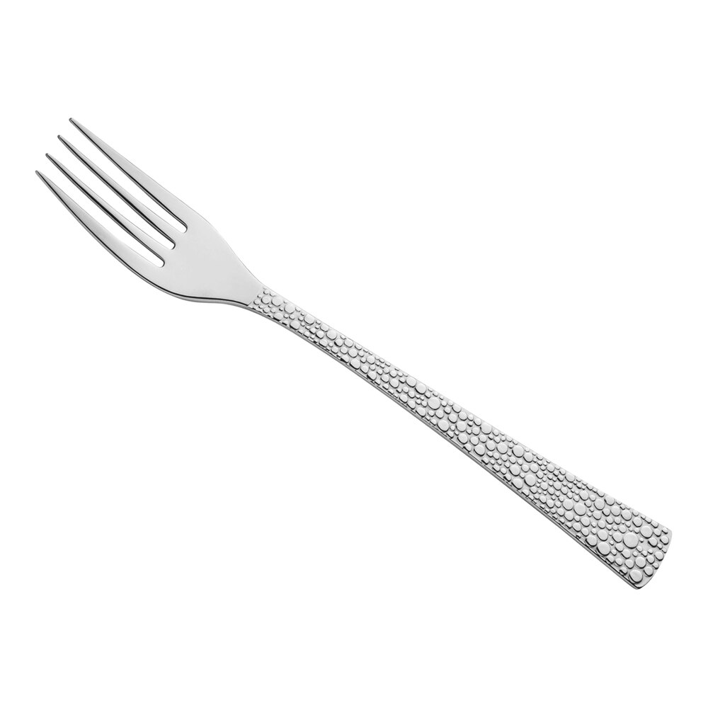 Amefa Livia Ronda 7 3/16" 18/10 Stainless Steel Extra Heavy Weight Dessert Fork - 12/Case