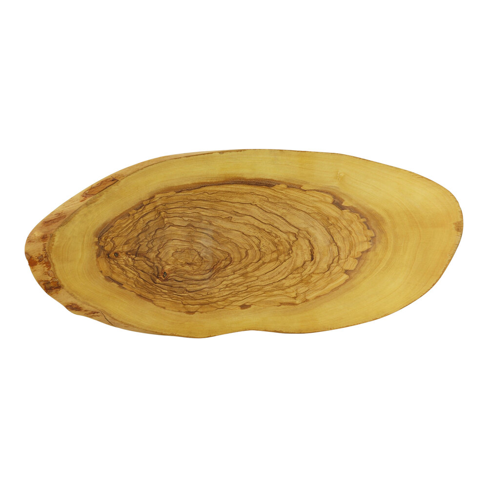 Franmara 18" x 7 1/4" x 5/8" Olivewood Trunk Cheese Board