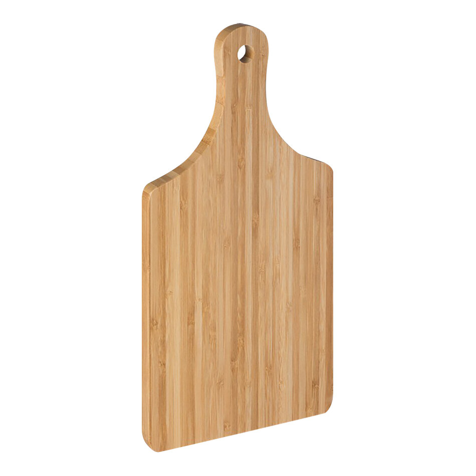 Franmara 14" x 7" x 9/16" Bamboo Paddle Cheese Board