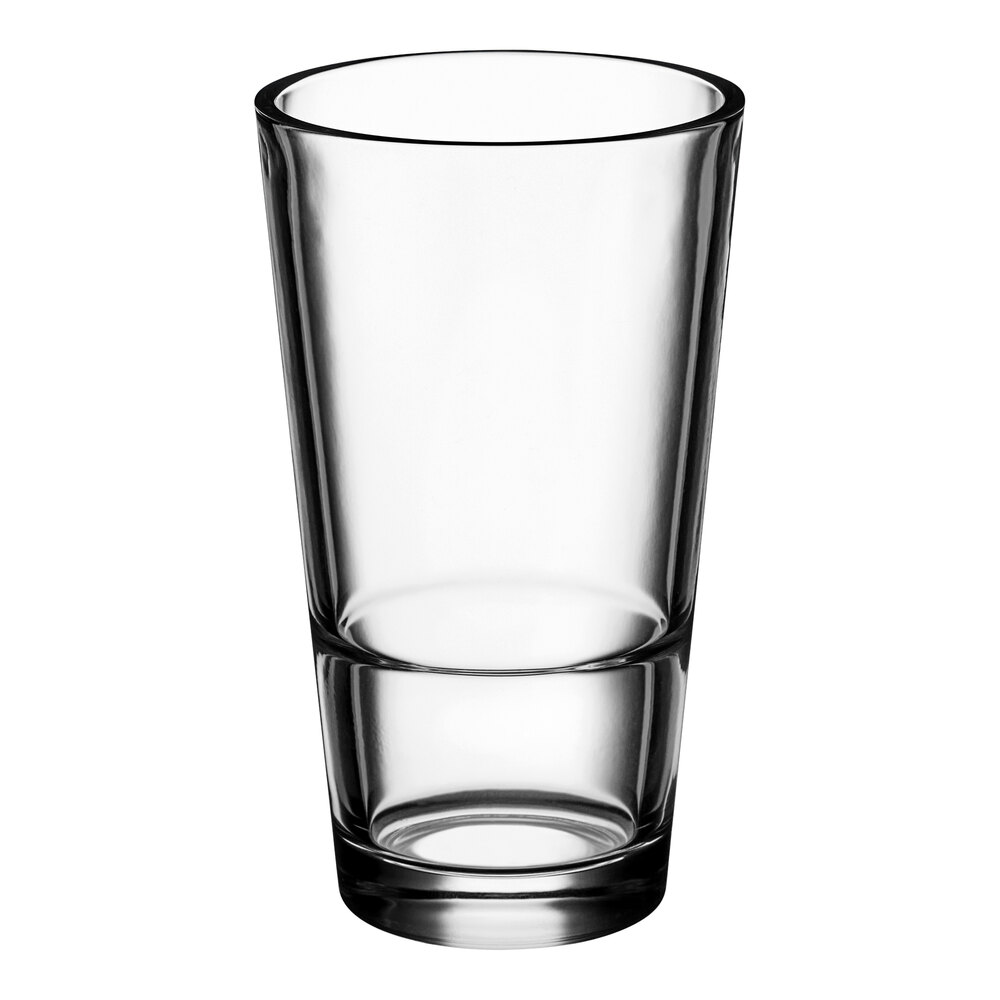 Acopa Select 14 oz. Stackable Beverage / Mixing Glass - Sample