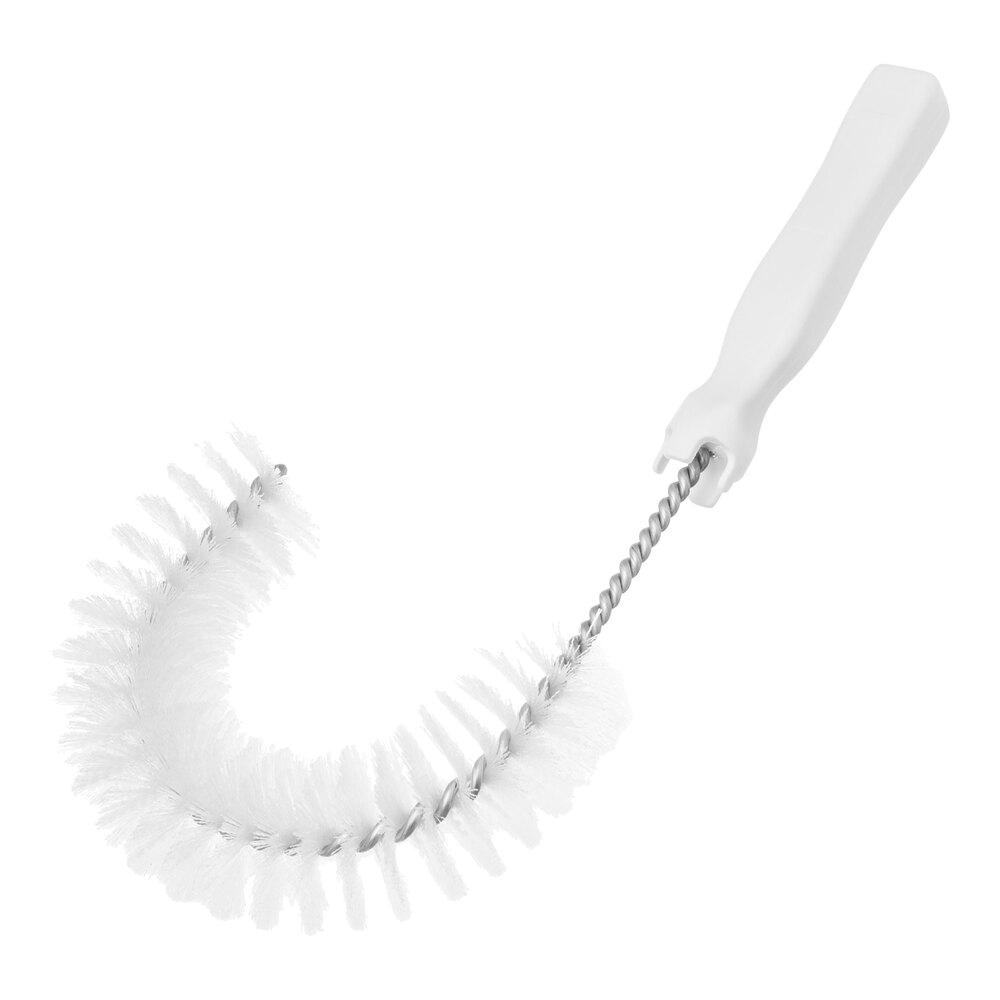 Carlisle Sparta 11 1/2" White Clean-In-Place Hook Brush 41100EC02