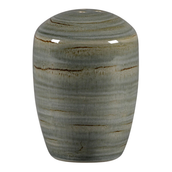 RAK Porcelain Rakstone Spot 3" Peridot Porcelain Salt Shaker - 6/Case