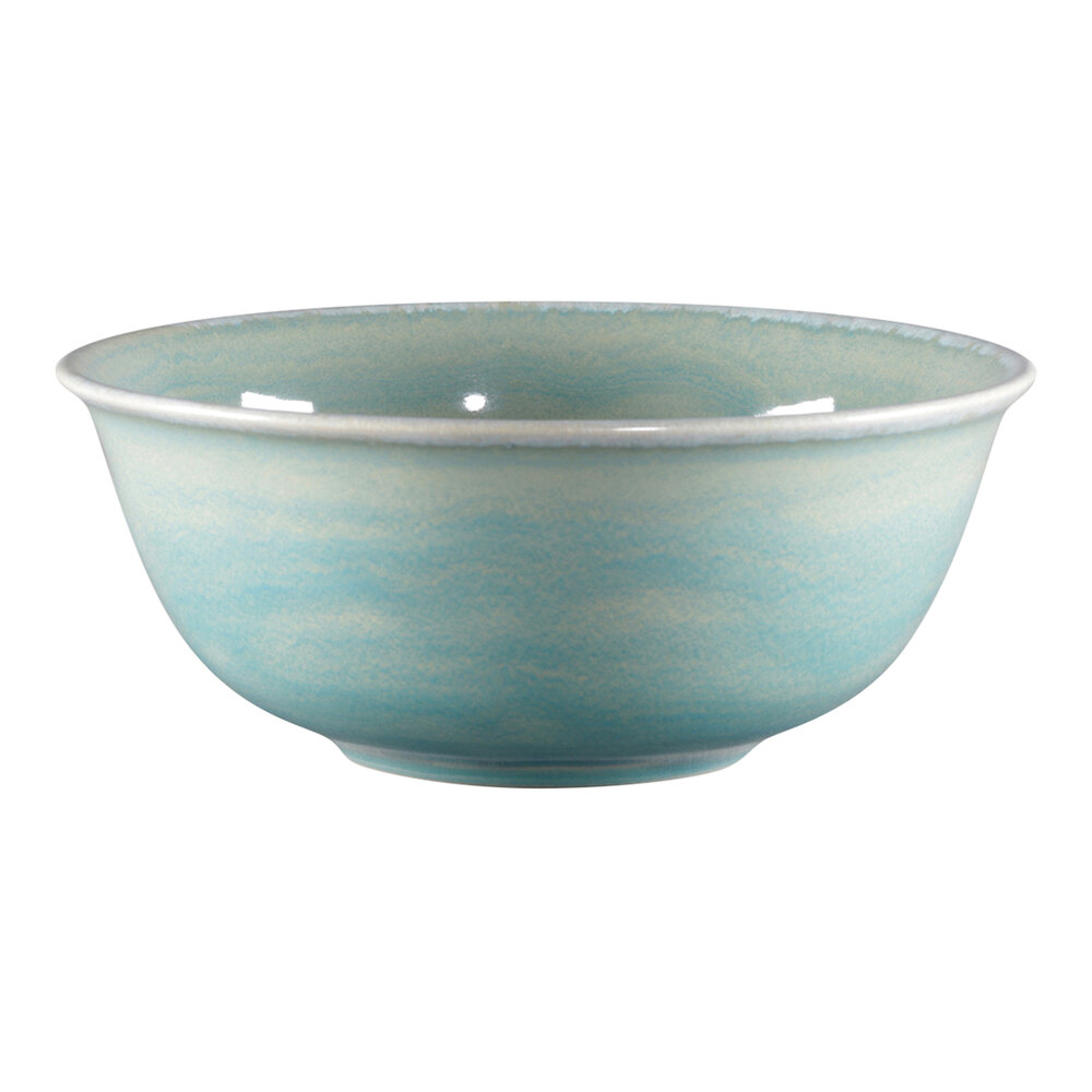 RAK Porcelain Rakstone Spot 19.6 oz. Sapphire Porcelain Bowl - 12/Case