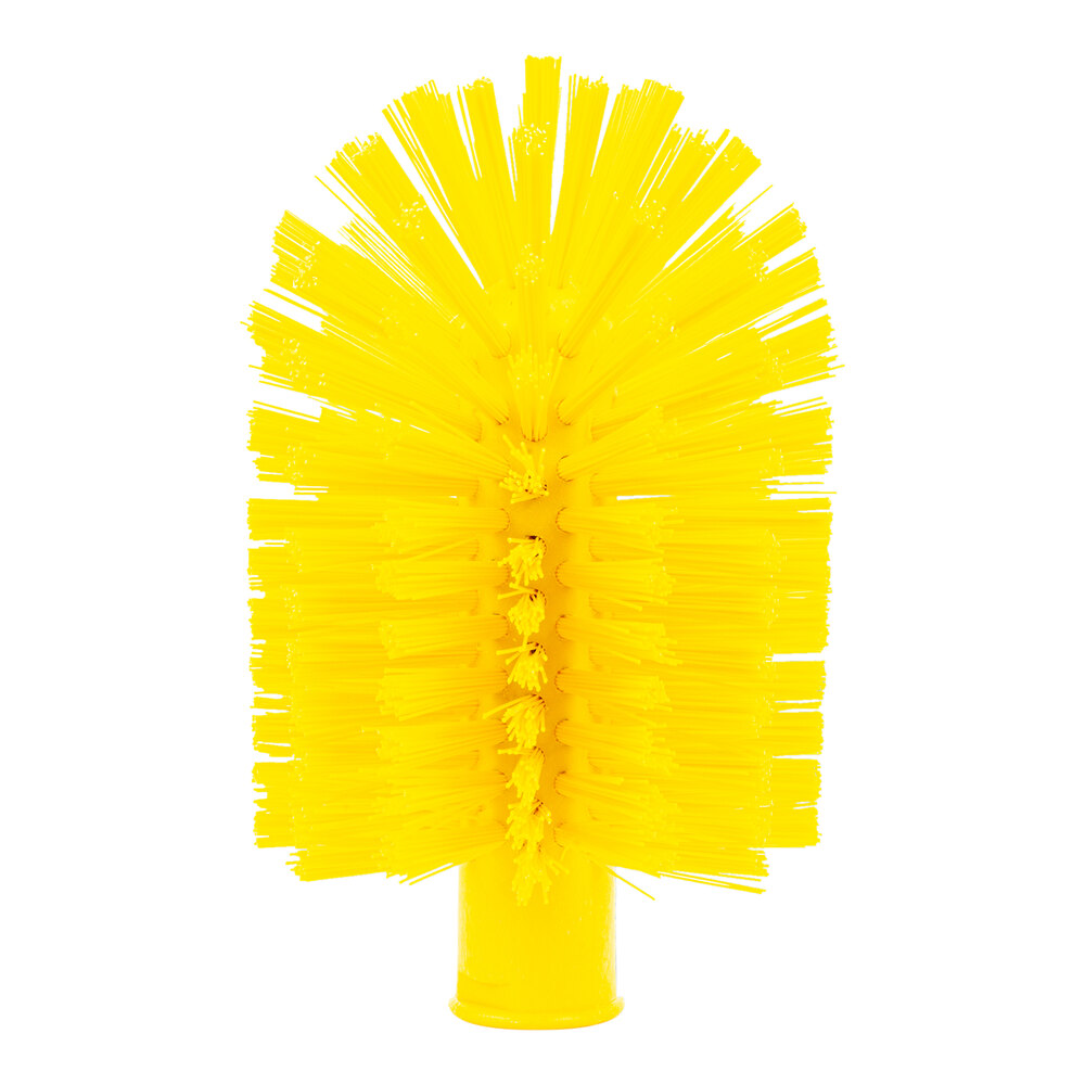 Carlisle Sparta 4" Yellow Pipe and Valve Brush 45004EC04