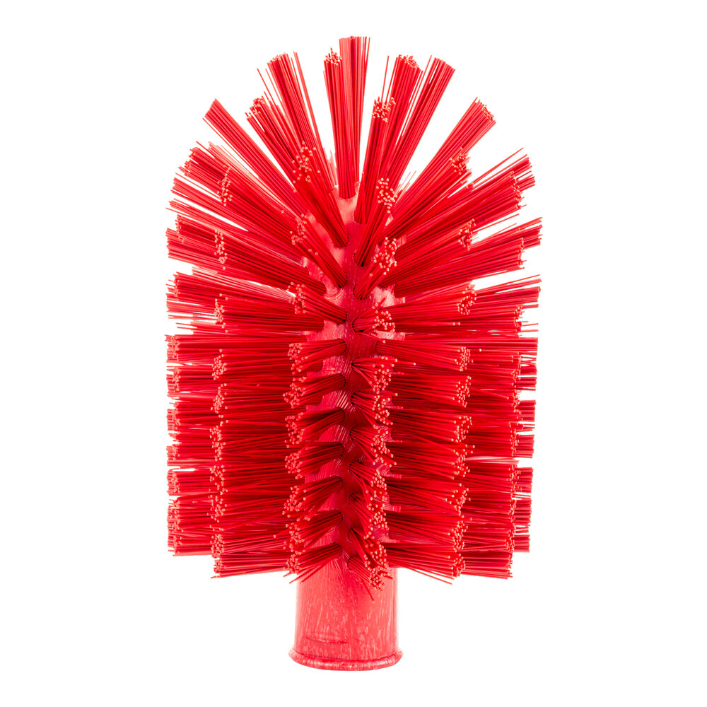 Carlisle Sparta 4" Red Pipe and Valve Brush 45004EC05
