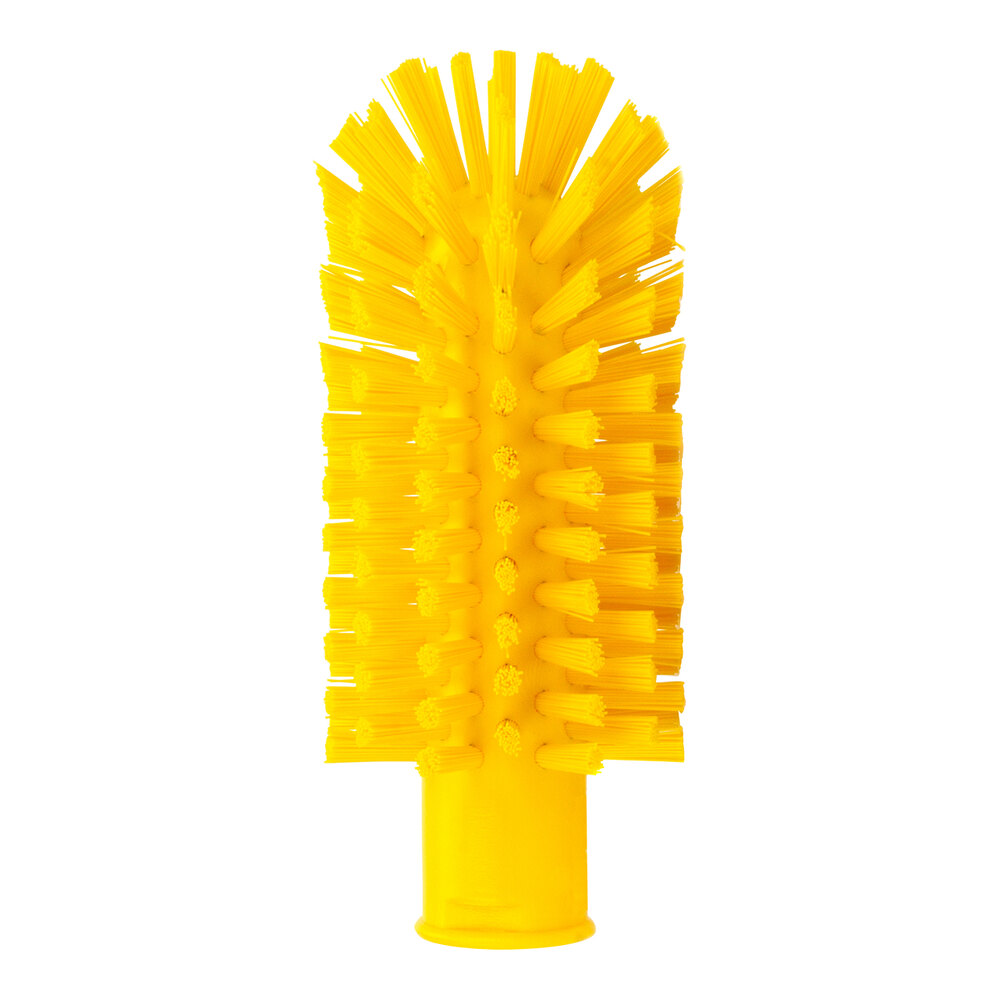 Carlisle Sparta 2 1/2" Yellow Pipe and Valve Brush 45022EC04