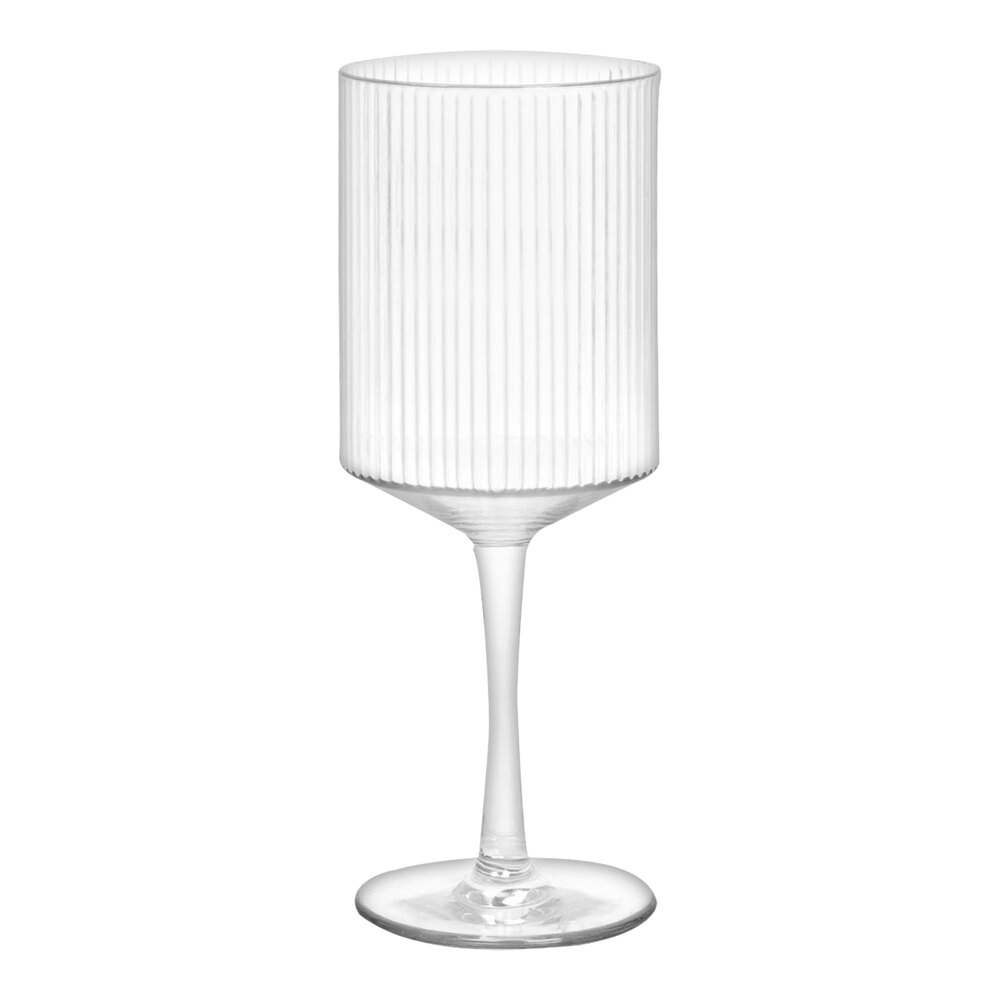 Front of the House Gatsby 12 oz. Ice SAN Plastic Wine Glass - 12/Pack