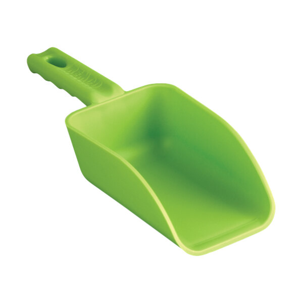 Vikan 16 oz. Lime Polypropylene Hand Scoop 630077