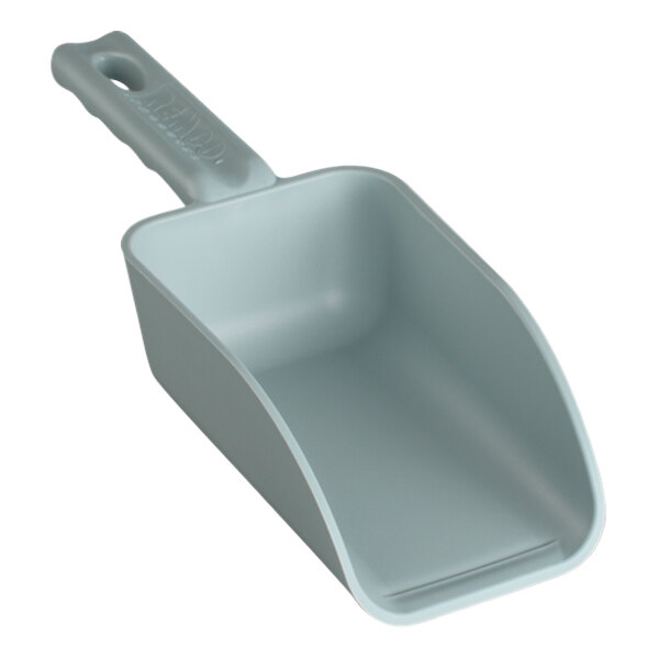 Vikan 32 oz. Gray Polypropylene Hand Scoop 640088