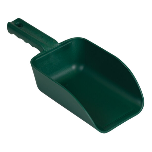 Vikan 32 oz. Green Metal Detectable Polypropylene Hand Scoop 6400MD2