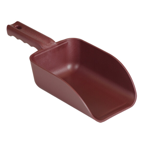 Vikan 32 oz. Red Metal Detectable Polypropylene Hand Scoop 6400MD4