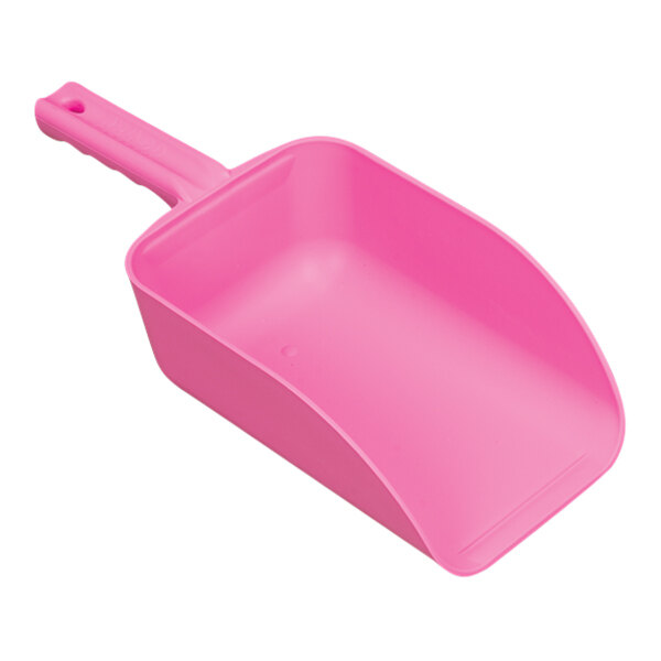 Vikan 82 oz. Pink Polypropylene Hand Scoop 65001