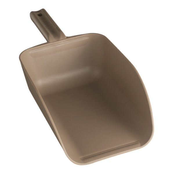 Vikan 82 oz. Brown Polypropylene Hand Scoop 650066