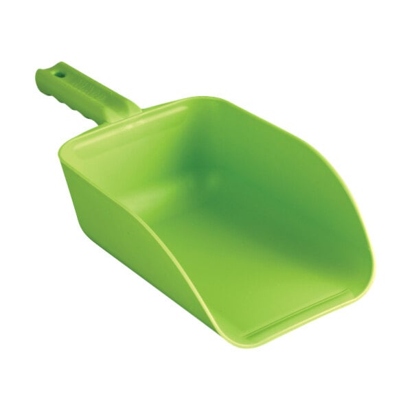 Vikan 82 oz. Lime Polypropylene Hand Scoop 650077