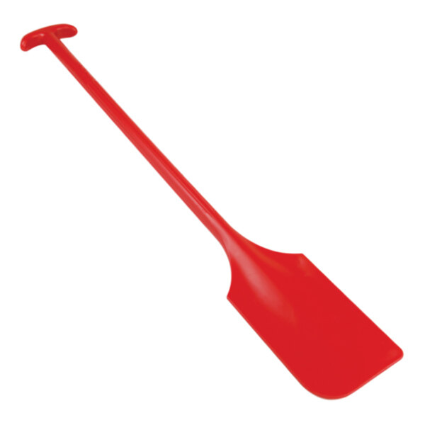 Vikan 40" x 6" Red Polypropylene Mixing Paddle / Scraper 67754