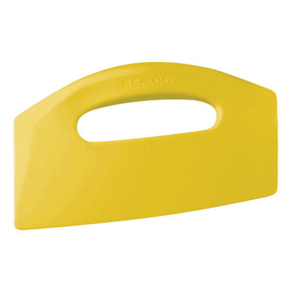 Vikan 8" Yellow Polypropylene Bench Scraper 69606