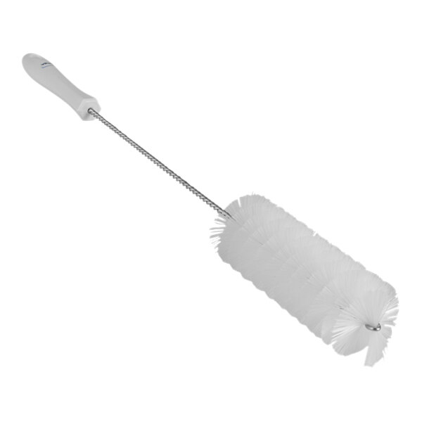 Vikan 2" White Medium Polyester Tube Brush 53795
