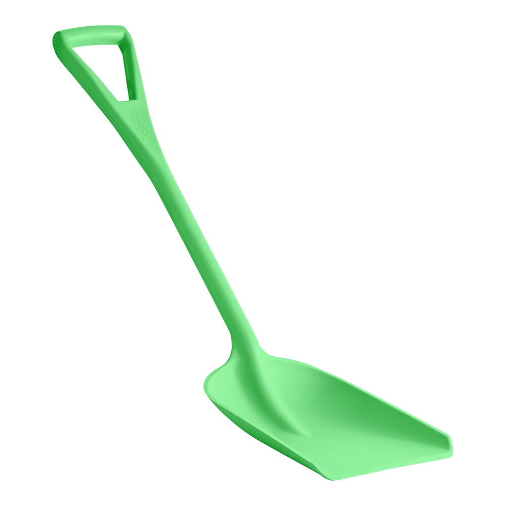 Carlisle Sparta 11" Wide Lime Food Service Shovel / Ice Shovel 41076EC75