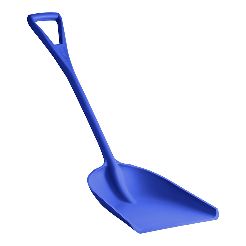 Carlisle Sparta 14" Wide Blue Food Service Shovel / Ice Shovel 41077EC14