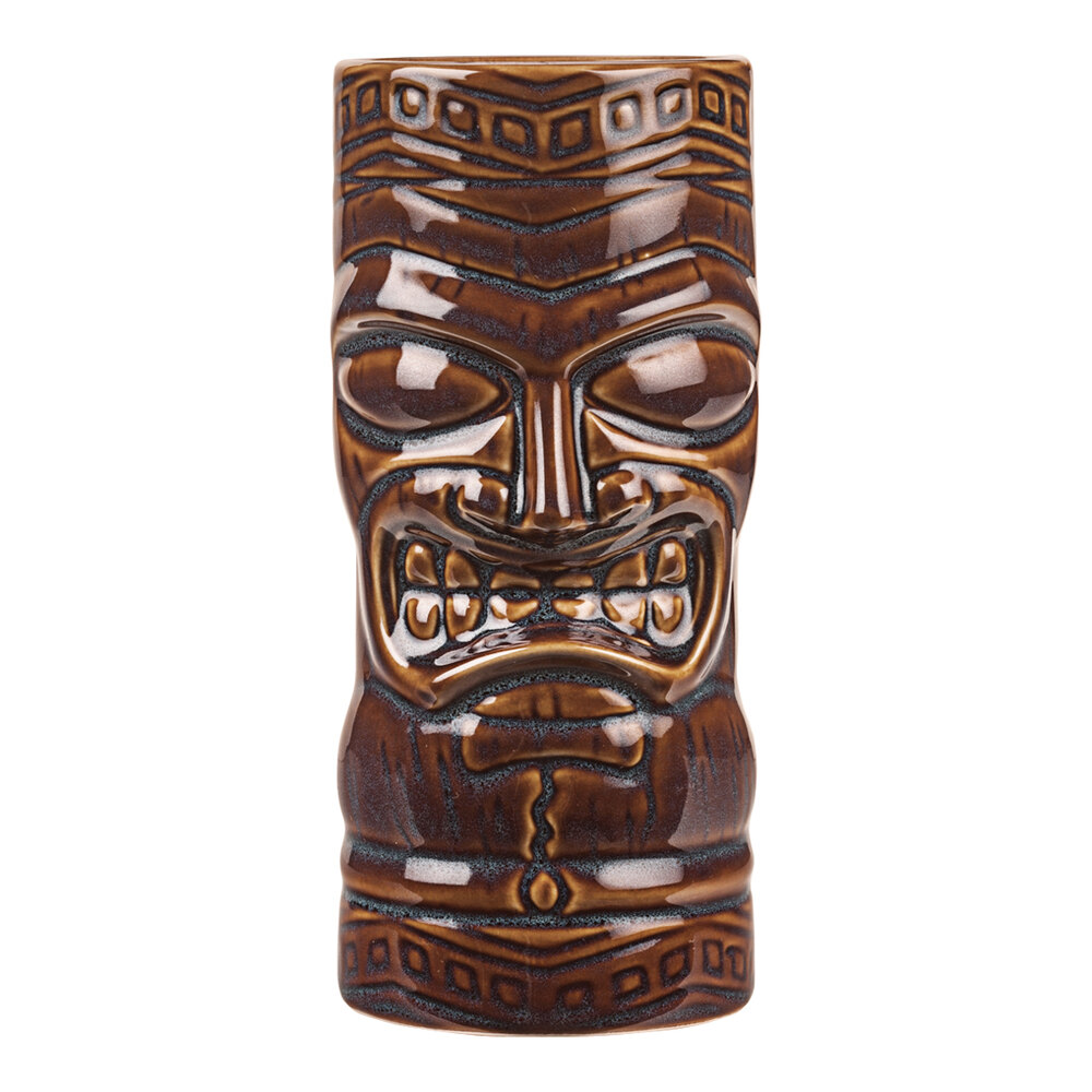 Libbey 20 oz. Brown Tiki Tumbler - 12/Case