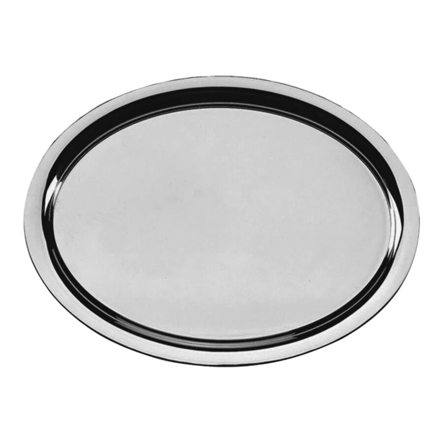 WMF Neutral from BauscherHepp 8 13/16" x 6" Oval Stainless Steel Serving Tray