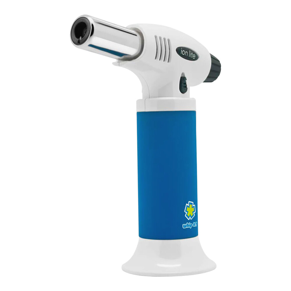Whip-It Ion Lite Blue and White Butane Torch TC-Lte-06-07R