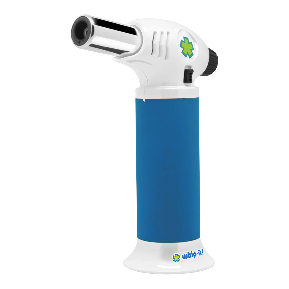 Whip-It Ion Blue and White Butane Torch TC-Ion-06-07R