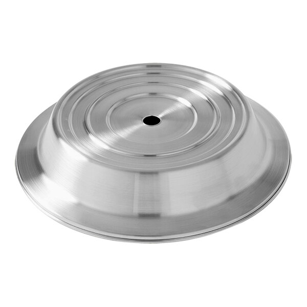 American Metalcraft 12 5/8" - 13" Satin Finish Stainless Steel Cover for Stock Plate