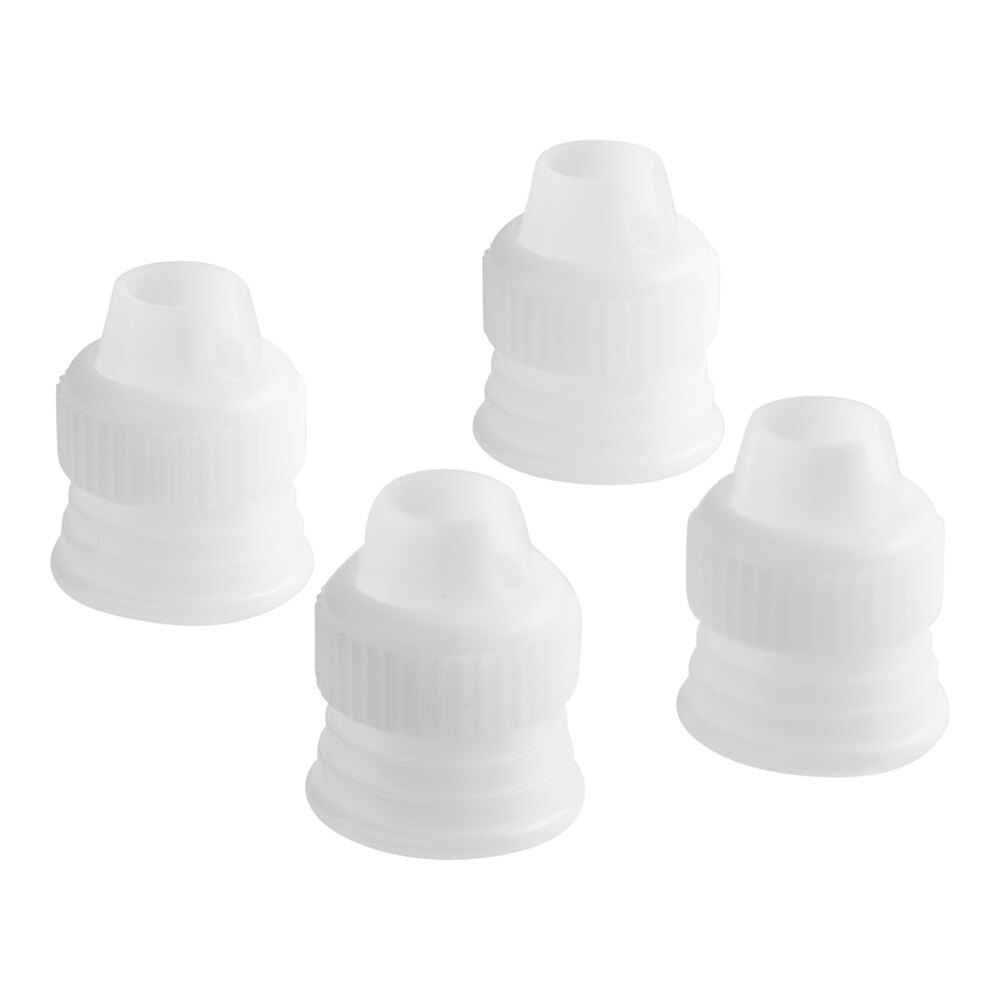 Wilton 2-Piece Standard Plastic Coupler 191011538 - 4/Pack