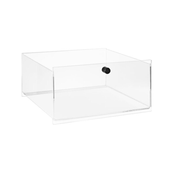APS 13 3/8" x 12 5/8" x 6 7/8" Storage Drawer with Black Handle APS 00912