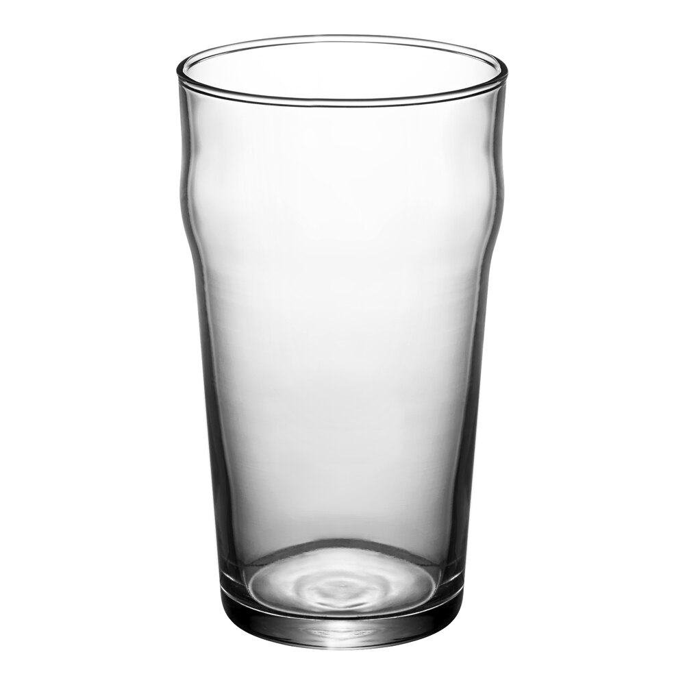 Acopa Select 20 oz. Fully Tempered English Pub / Nonic Glass - Sample