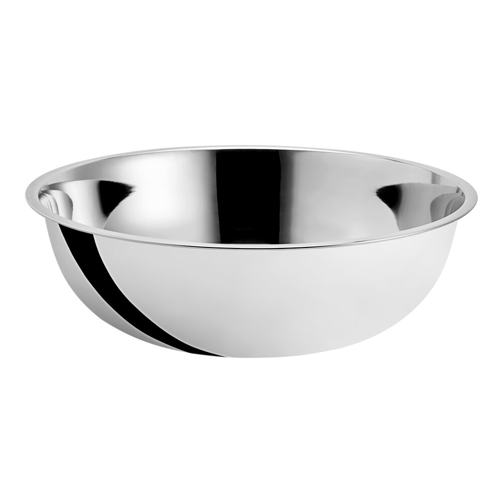 Choice 16 Qt. Heavy Weight Stainless Steel Mixing Bowl