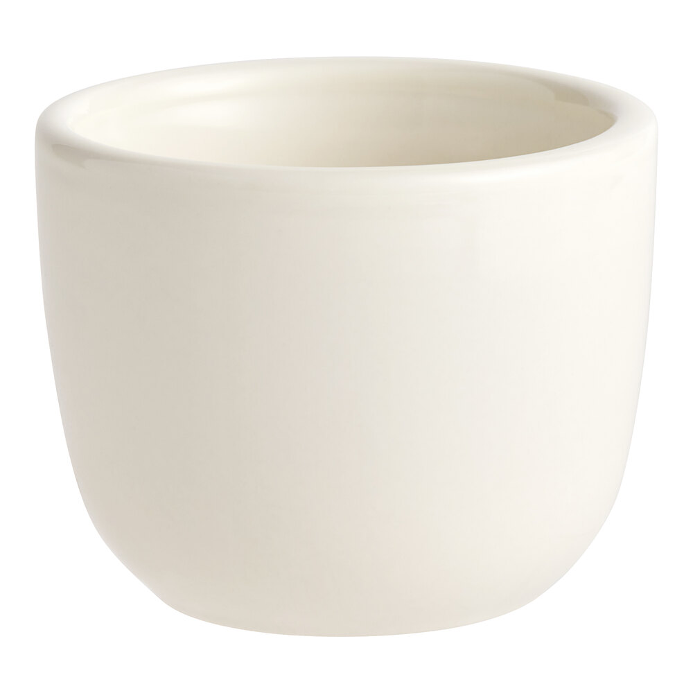 Acopa 4.5 oz. Ivory (American White) Chinese / Asian Sake Tea Cup - 36/Case