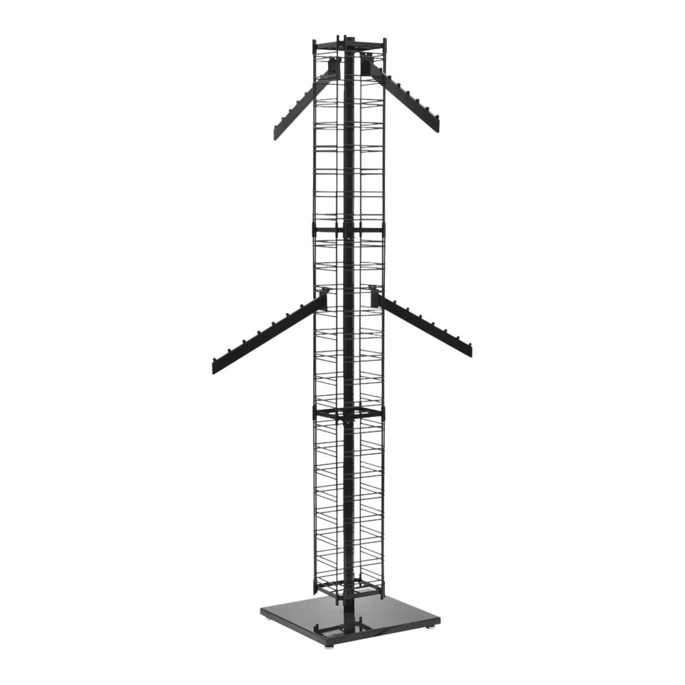 Grid & Go Tower Display with 4 Waterfall Arms