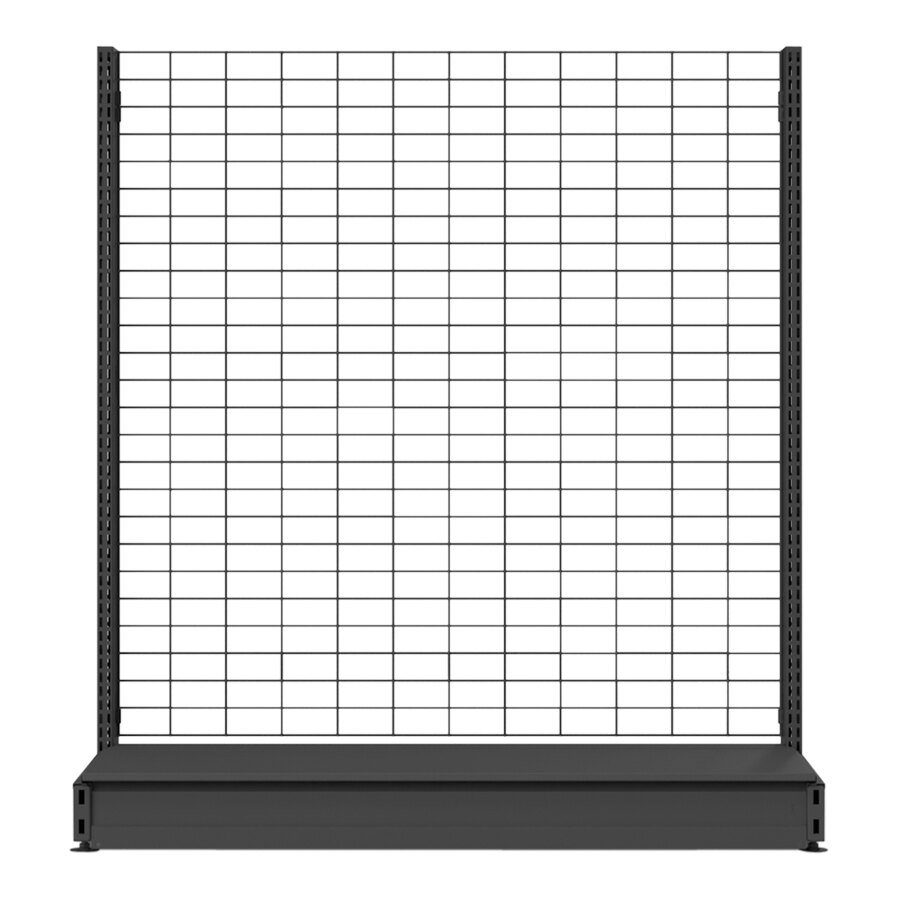 Wanzl Wire Tech 100 48" x 18" x 55" Single-Sided Starter Gondola Shelving Merchandiser WT-1854S