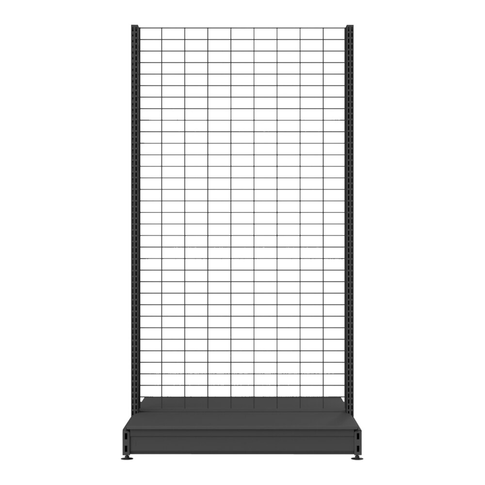 Wanzl Wire Tech 100 36" x 36" x 70" Double-Sided Starter Gondola Shelving Merchandiser WT-3673S