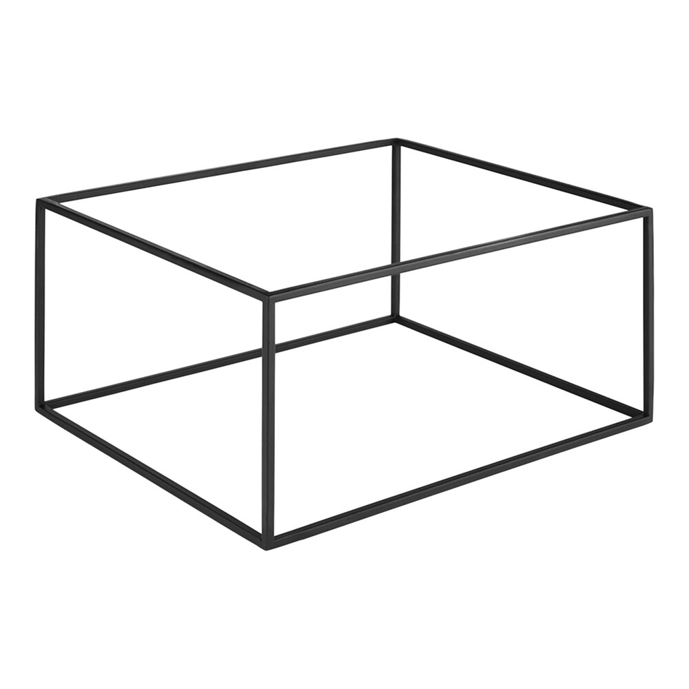 APS Asia Plus 13" 15/16" x 12 7/8" x 6 15/16" Black Display Stand