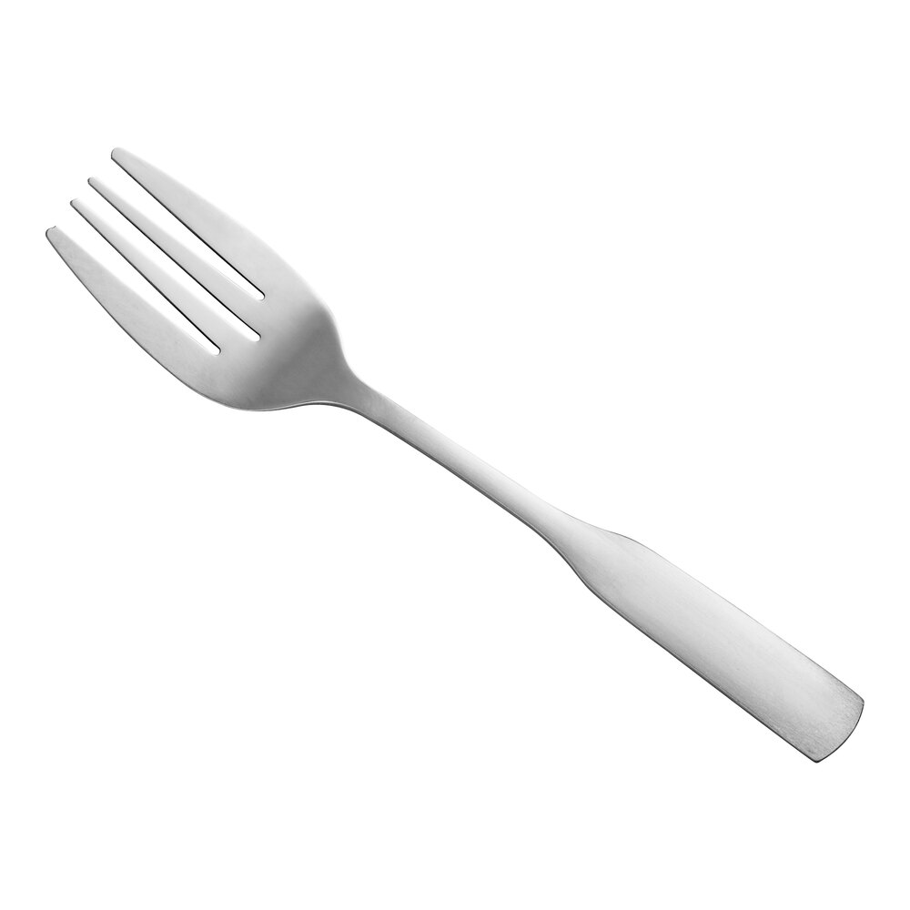 Choice Bellwood 6 3/8" 18/0 Stainless Steel Medium Weight Salad Fork - 12/Case