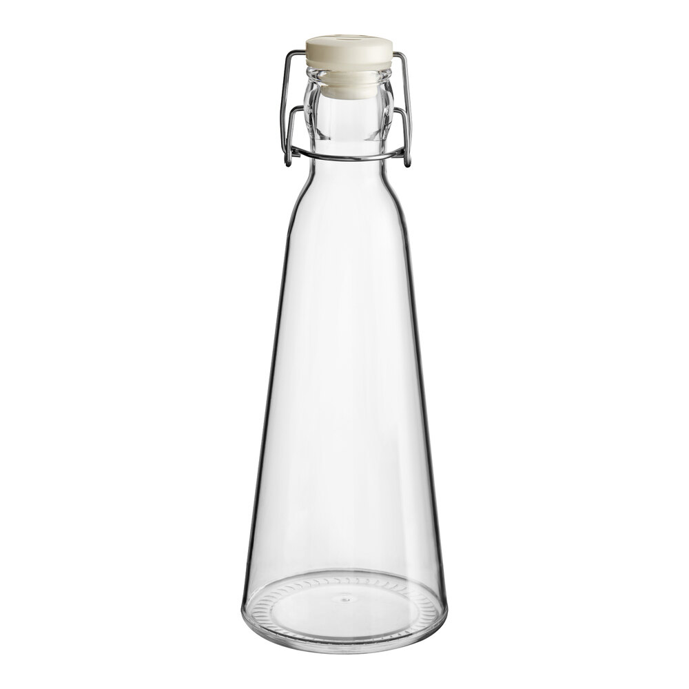 American Metalcraft WBC34 34 oz. Clear Acrylic Hinged Water Bottle