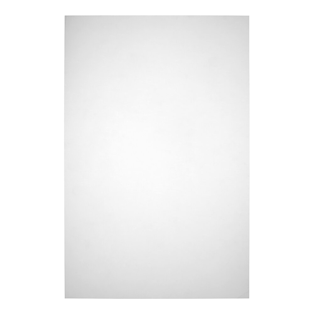 Acopa 11" x 17" Clear Vinyl Sheet Protector - 50/Pack